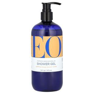 EO Products, Гель для душа, цветы апельсина и ваниль, 16 жидких унций (473 мл) купить в Киеве и Украине