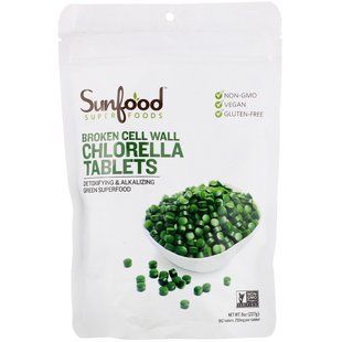 Chlorella, Sunfood, 237 ml