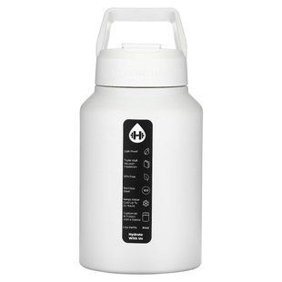 HydroJug, Stainless Steel Jug, White, 64 oz купить в Киеве и Украине
