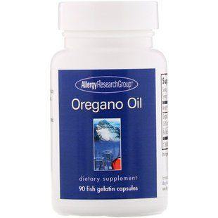 Oregano Oil, Allergy Research Group, 90 capsules.