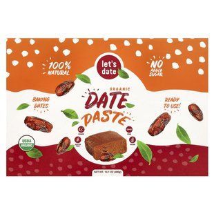 Let's Date, Organic Date Paste, 14.1 oz (400 g)