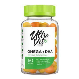 Omega 3 + DHA 60 gummies купить в Киеве и Украине