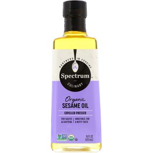 Нерафинированное кунжутное масло Spectrum Culinary (Sesame Oil) 473 мл купить в Киеве и Украине