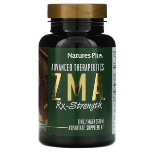 Цинк и Магний Nature's Plus (ZMA Rx-Strength Advanced Therapeutics) 90 вегетарианских капсул купить в Киеве и Украине