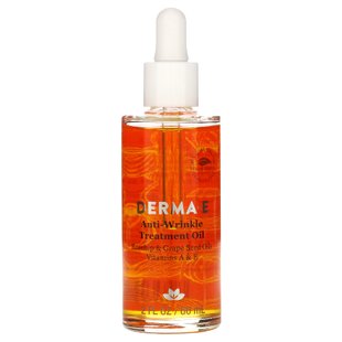 Омолаживающее масло с витамином А Derma E (Anti Wrinkle Treatment Oil) 60 мл купить в Киеве и Украине