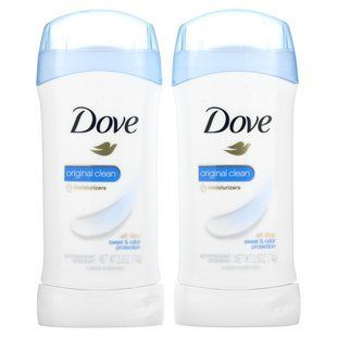 Твердый дезодорант, не оставляющий следов, &laquo;Оригинальная чистота&raquo;, Dove, 2 шт. по 74 г купить в Киеве и Украине