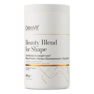 Протеїн Beauty Blend for Shape OstroVit 360 г Полуничний крем купить в Киеве и Украине