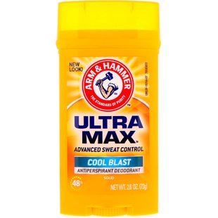 Твердый антиперспирантный дезодорант, для мужчин, Cool Blast, Arm & Hammer, 2,6 унции (73 г) купить в Киеве и Украине