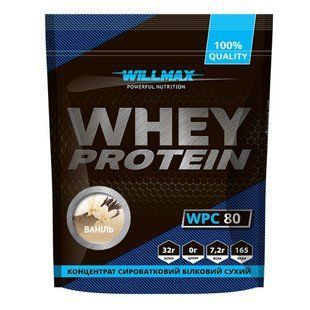 Whey Protein 80 Willmax 920 g ваніль купить в Киеве и Украине