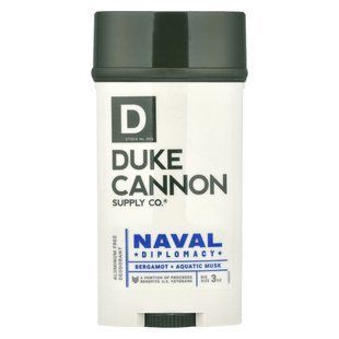 Duke Cannon Supply Co., Aluminum Free Deodorant, Naval Diplomacy, Bergamot + Aquatic Musk, 3 oz (85 g) купить в Киеве и Украине