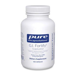 Витамины для поддержки ЖКТ Pure Encapsulations (G.I. Fortify) 120 капсул купить в Киеве и Украине