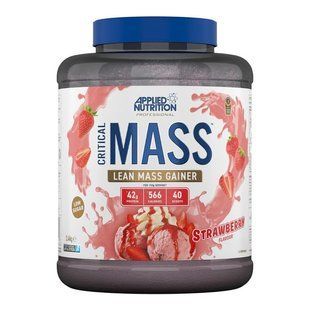Applied Gainer (CRITICAL MASS) 2.4 Kg Strawberry