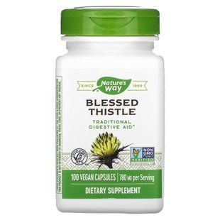 Будяк Nature's Way (Blessed Thistle) 390 мг 100 капсул