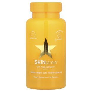 HAIRtamin, SKINtamin&reg; With VeggieCollagen&reg;, 30 Capsules купить в Киеве и Украине