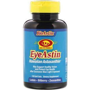 Dietary supplement for eyes Nutrex Hawaii (EyeAstin) 120 capsules
