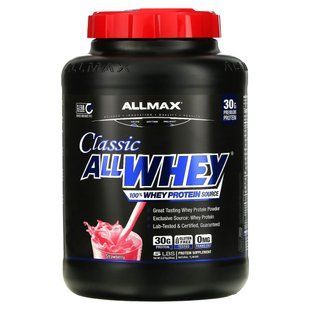 100% whey protein, strawberry, ALLMAX Nutrition, 2.27 kg