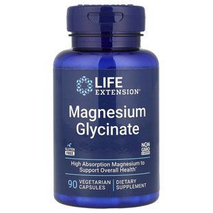 Магний глицинат Life Extension (Magnesium Glycinate) 90 капсул купить в Киеве и Украине