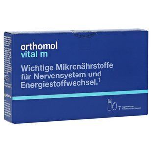 Orthomol Vital M, Orthomol Vital M, 7 days (drinkable bottles/capsules)