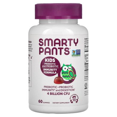 Пробіотик для дітей SmartyPants (Kids Probiotic Complete) 60 жувальних таблеток виноград