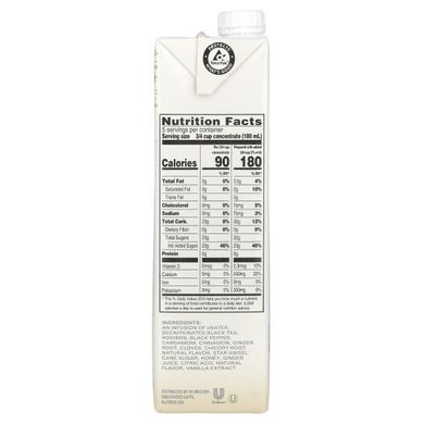 Tazo Teas, Decaf Chai Latte, Black Tea Concentrate, 32 fl oz (946 ml) купить в Киеве и Украине