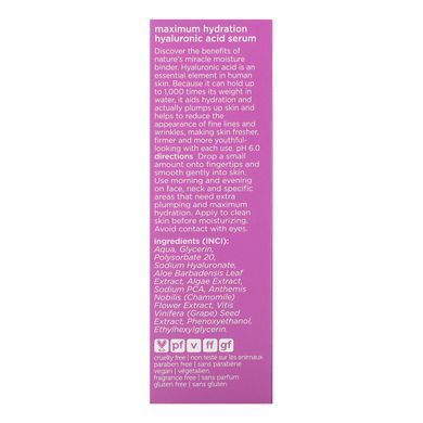 Hyaluronic Acid Serum Earth Science 30 ml