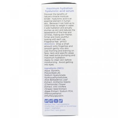 Hyaluronic Acid Serum Earth Science 30 ml