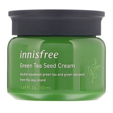 Крем з екстрактом насіння зеленого чаю, Innisfree, 50 мл