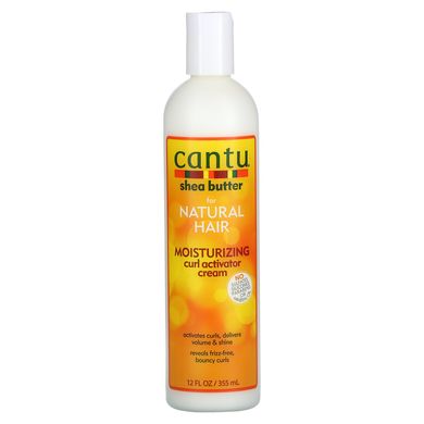 Cantu, Олія ши для натурального волосся, зволожуючий крем-активатор локонів, 12 рідких унцій (355 мл)