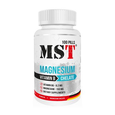 Magnesium Chelate Vitamin B MST 100 pills купить в Киеве и Украине