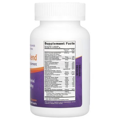 Breastfeeding Mixture, Supplement for Nursing Moms, 90 Vegetable Capsules