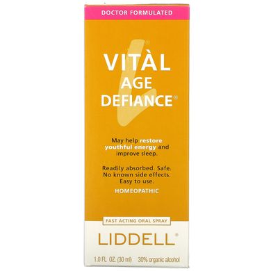 Формула для повышения энергии спрей Liddell (Vital Age Defiance) 30 мл купить в Киеве и Украине