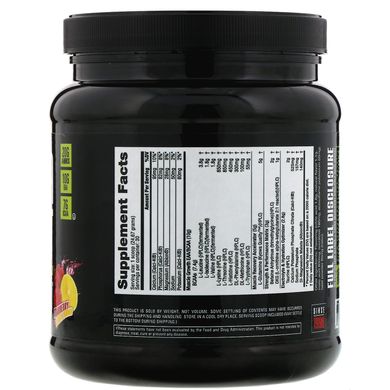 Intra Blast, заряд амінокислот для відновлення після тренування, полуниця з лимоном, NutraBio Labs, 740 г