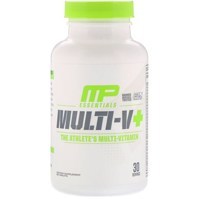 Мультивітаміни для спортсменів MusclePharm (Essentials Multi-V +) 60 таблеток