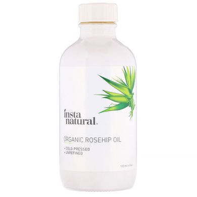 Органічне масло шипшини InstaNatural (Organic Rosehip Oil) 120 мл