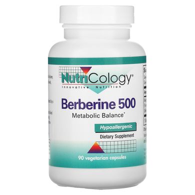 Берберин Nutricology (Berberine) 500 мг 90 капсул купить в Киеве и Украине