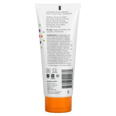 Hand Cream Shea Butter + Cocoa Butter Clementine Andalou Naturals 100 ml