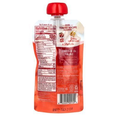 Baby food made from apples and muscat pumpkin Happy Family Organics (Inc. Happy Baby Happytot) 120 g