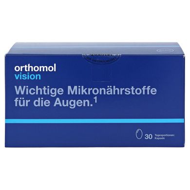 Orthomol Vision, Ортомол Візіон Віжн 30 днів (капсули)