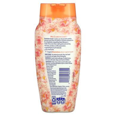 Vagisil, Scentsitive Scents, ежедневное средство для интимной гигиены, цветы персика, 354 мл (12 жидк. Унций) купить в Киеве и Украине