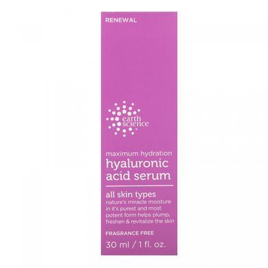 Hyaluronic Acid Serum Earth Science 30 ml
