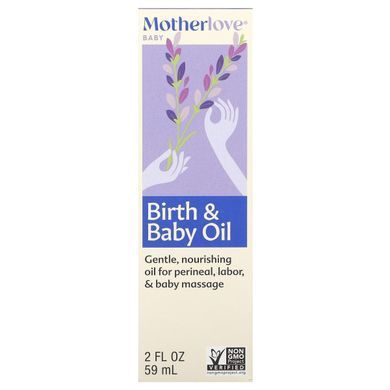 Масло для родов и младенцев Motherlove (Birth & Baby Oil) 59 мл купить в Киеве и Украине