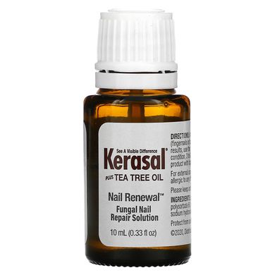 Kerasal, Оновлення нігтів з олією чайного дерева, 0,33 рідкої унції (10 мл)