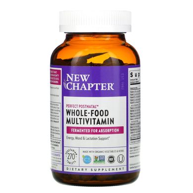 Мультивітамінний комплекс постнатальний New Chapter (Multivitamin) 270 таблеток