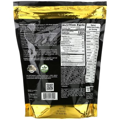 Рослинний протеїн булочка з корицею California Gold Nutrition (Cinnamon Bun Plant-Based Protein) 907 г