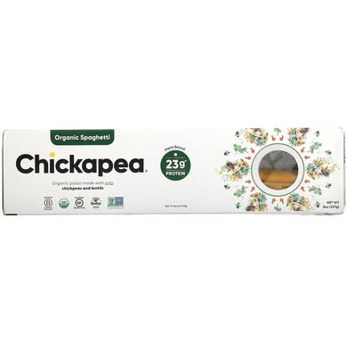 Chickapea, Органічні спагетті, 8 унцій (227 г)