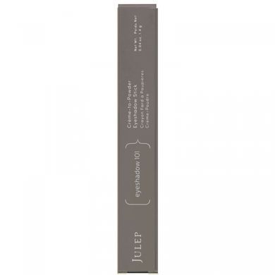 Creamy Powder Eyeshadow Stick, Shade Slate Shimmer, Eyeshadow 101, Julep, 1.4 g (0.04 oz)