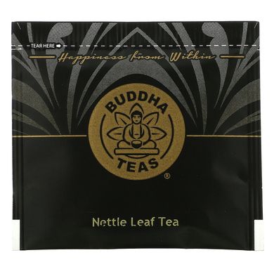 Buddha Teas, Органический травяной чай, лист крапивы, 18 чайных пакетиков, 0,83 унции (24 г) купить в Киеве и Украине