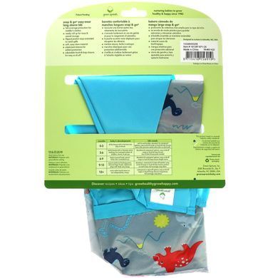 Long Sleeve Bib Snap & Go Easy Wear