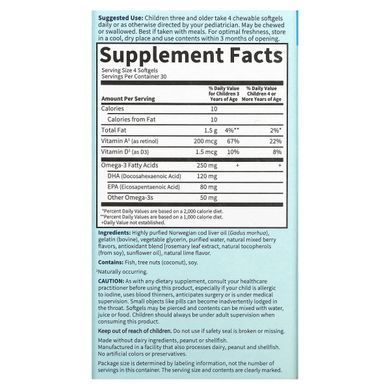DHA Docosahexaenoic Acid for Children with Berry-Lime Flavor