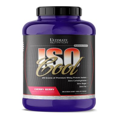 IsoCool 5lb - 2270g Cherry Berry Ultimate Nutrition